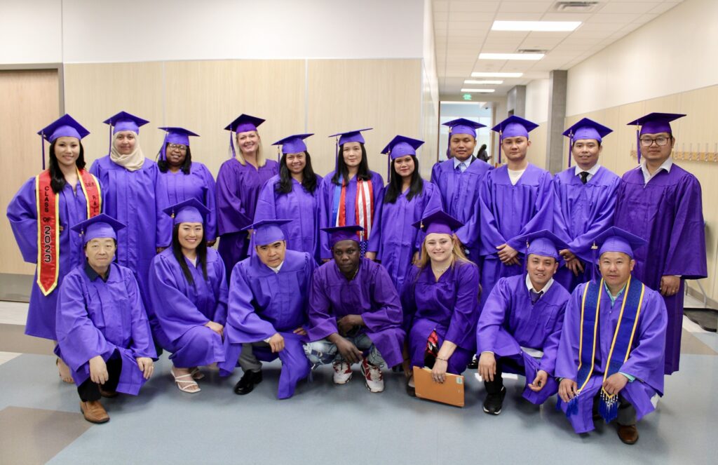 Feature photo above: KOM's Apprenticeship and Manufacturing Ready students pose in their cap and gowns along with other adult graduates of the Roseville Adult Learning Center. Photo taken on June 2nd and used with permission from the Roseville Adult Learning Center.